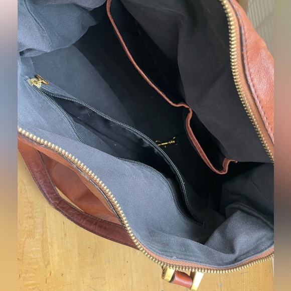 RABEANCO Tan Leather Bag - Picture 8 of 11